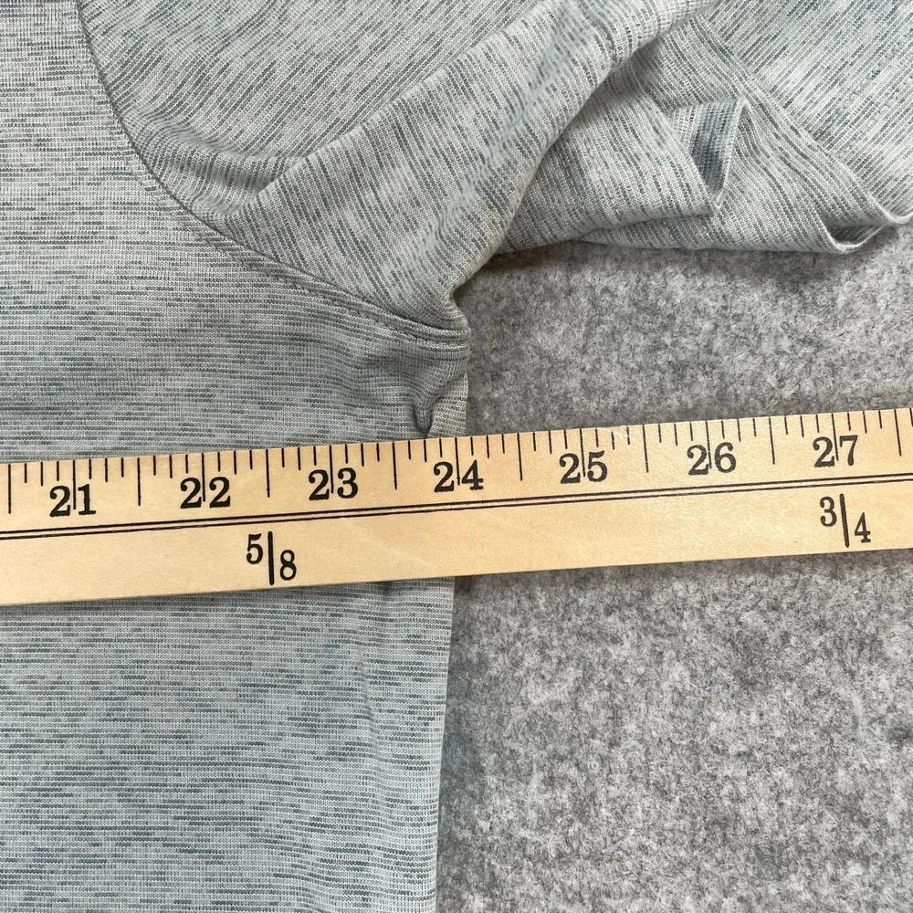 Nike Mens Polo Shirt XL Gray Dri-FIT Heathered Cougars K Logo